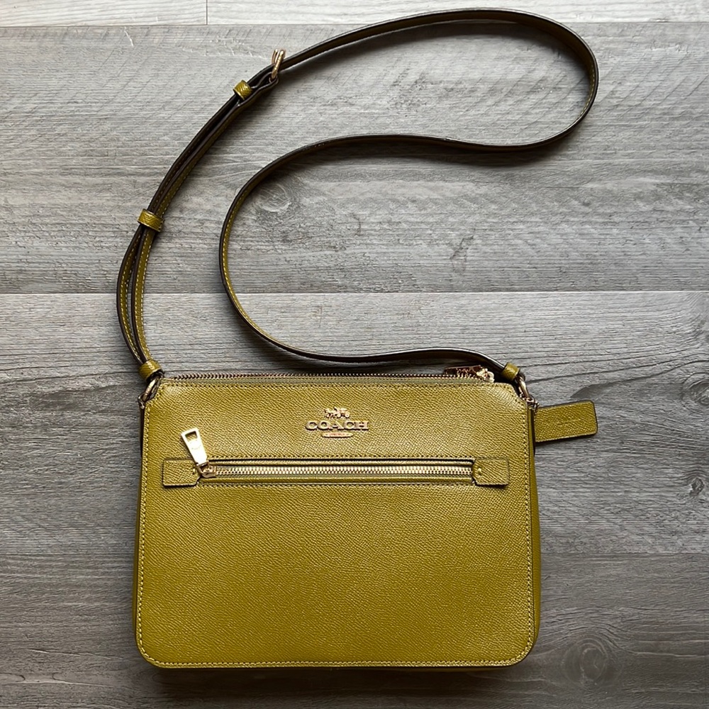 Coach Olive Green Crossbody Bag Gem